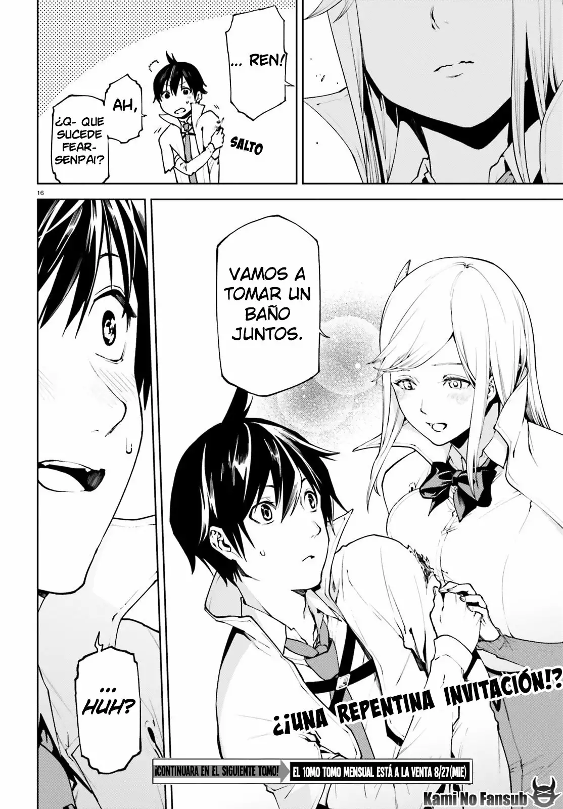 Página 16 del Manga