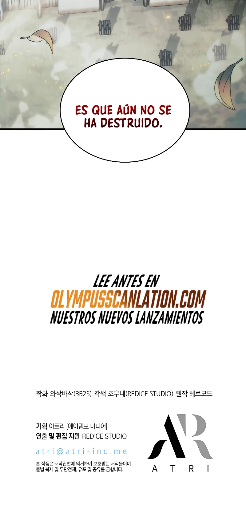 Página 71 del Manga