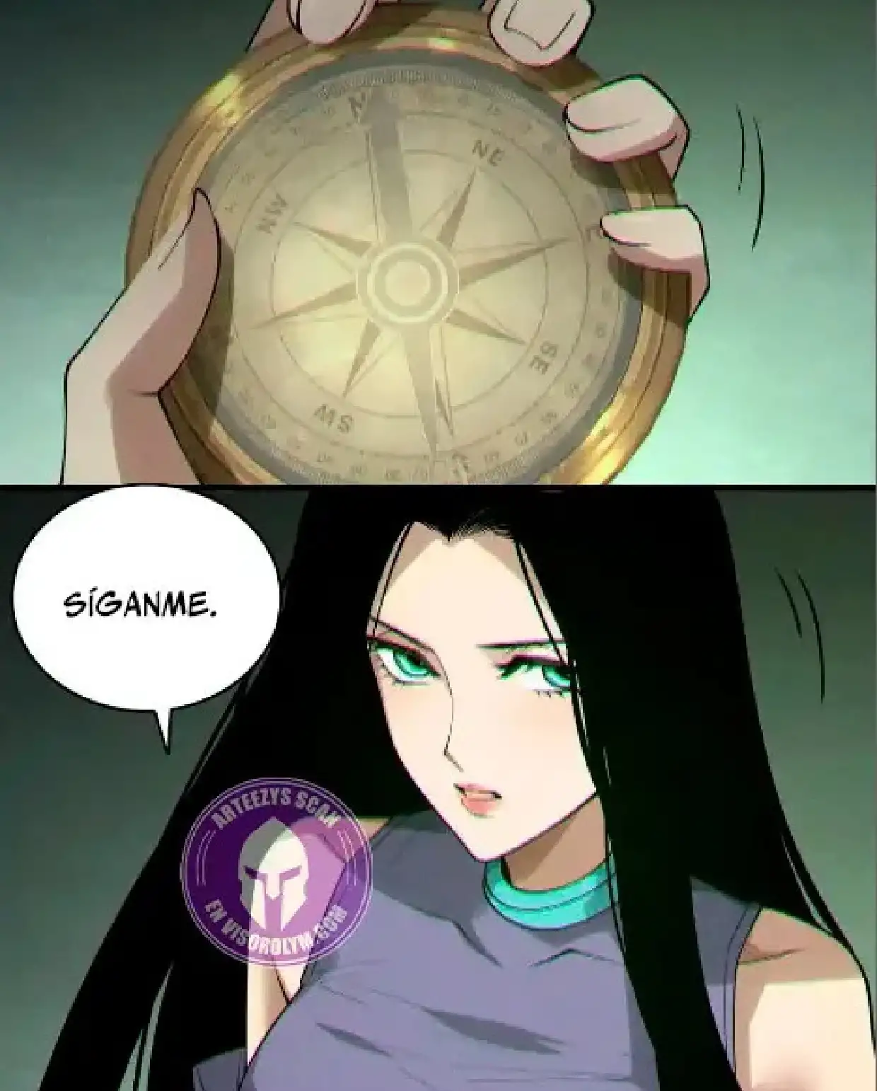 Página 55 del Manga