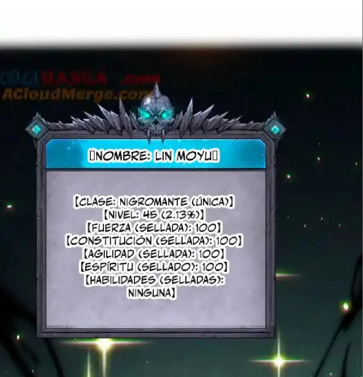 Página 72 del Manga