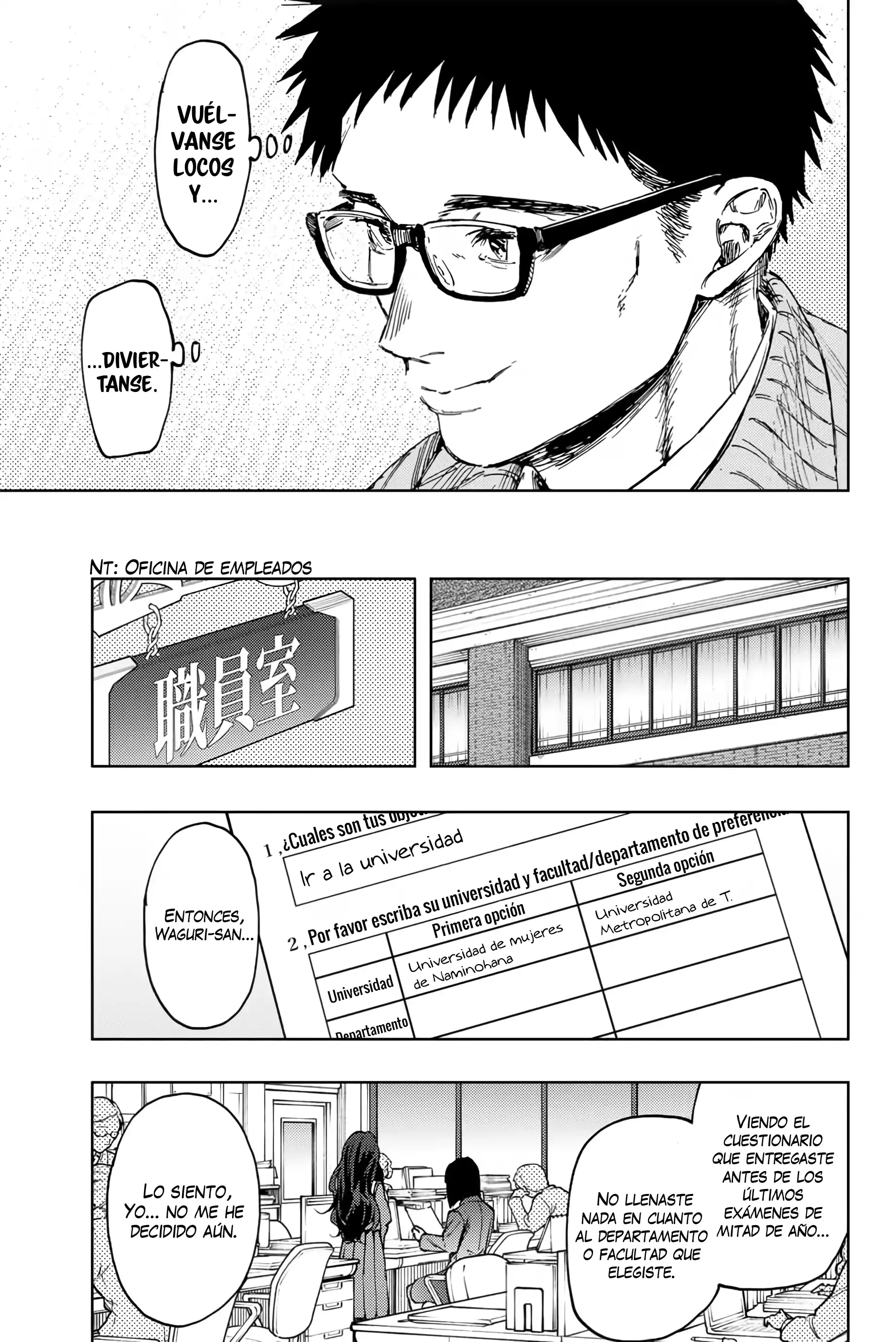 Página 18 del Manga