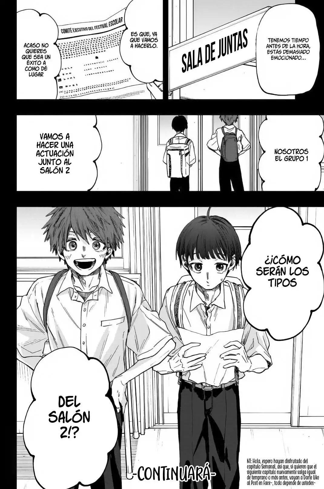 Página 22 del Manga