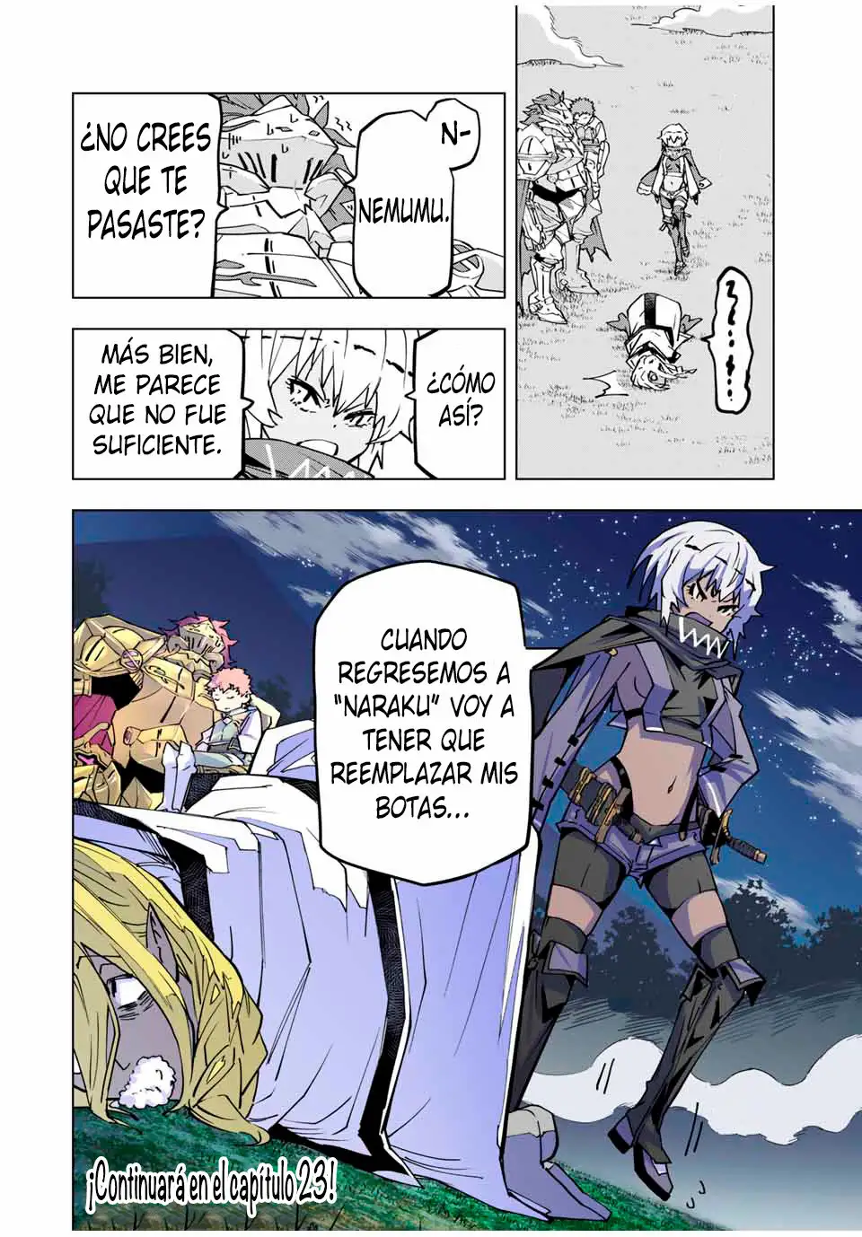 Página 23 del Manga