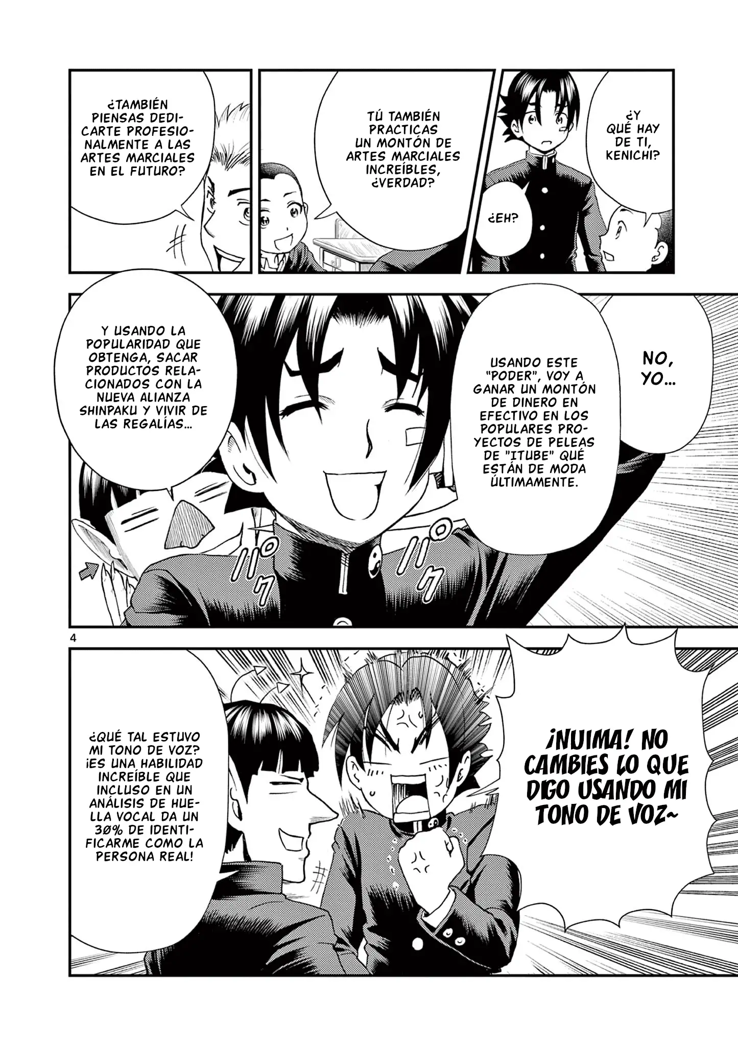 Página 4 del Manga