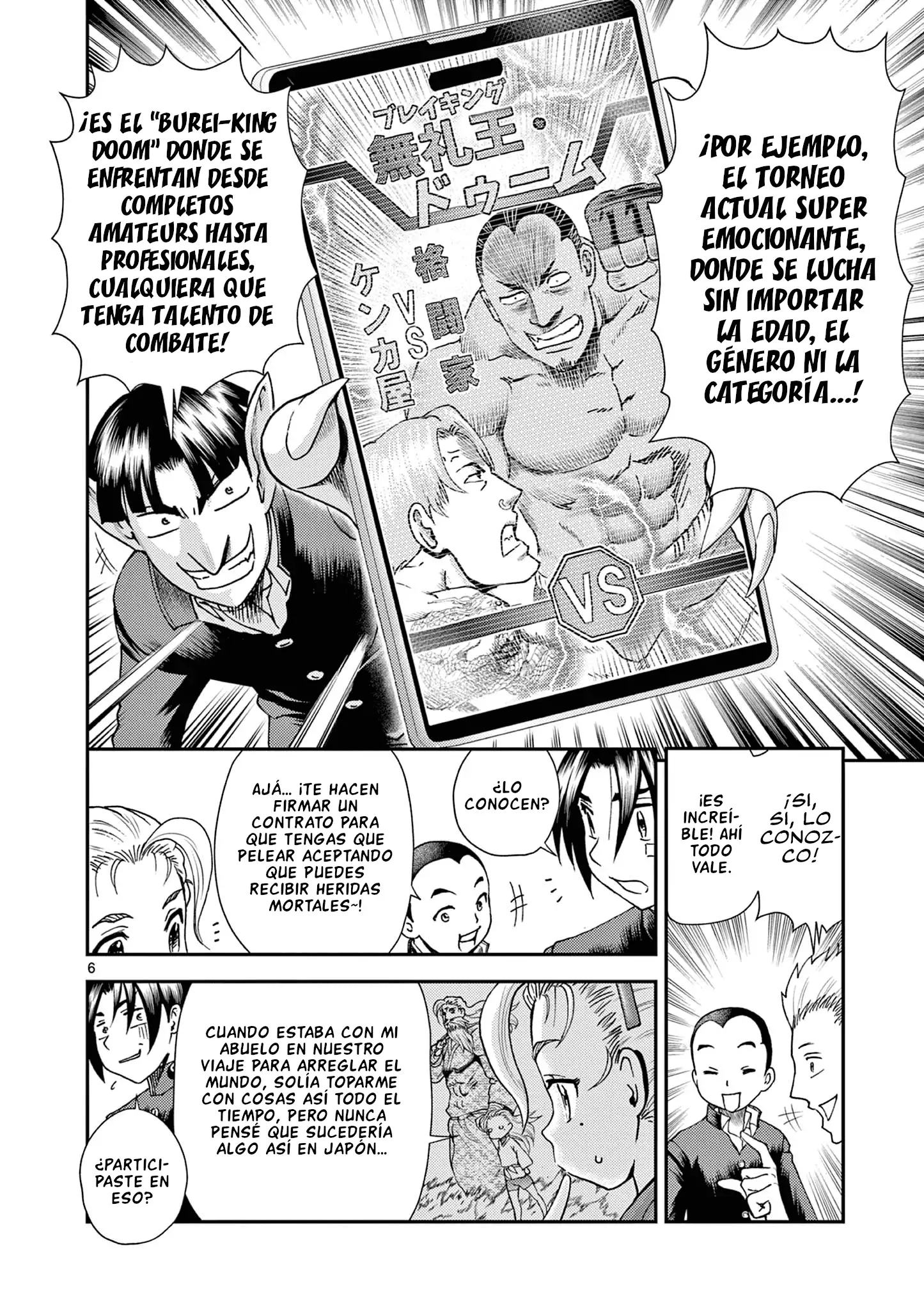 Página 6 del Manga