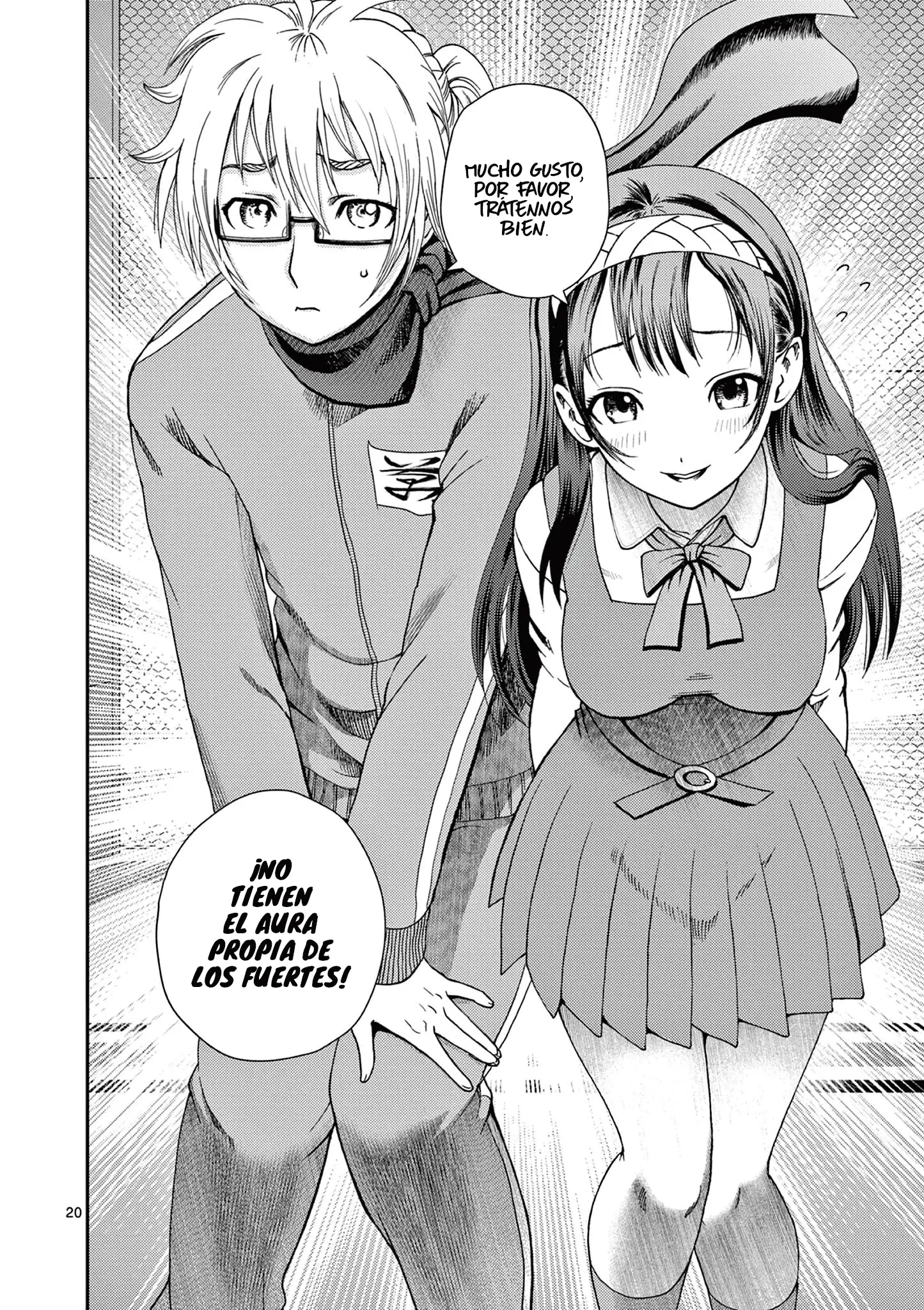 Página 20 del Manga