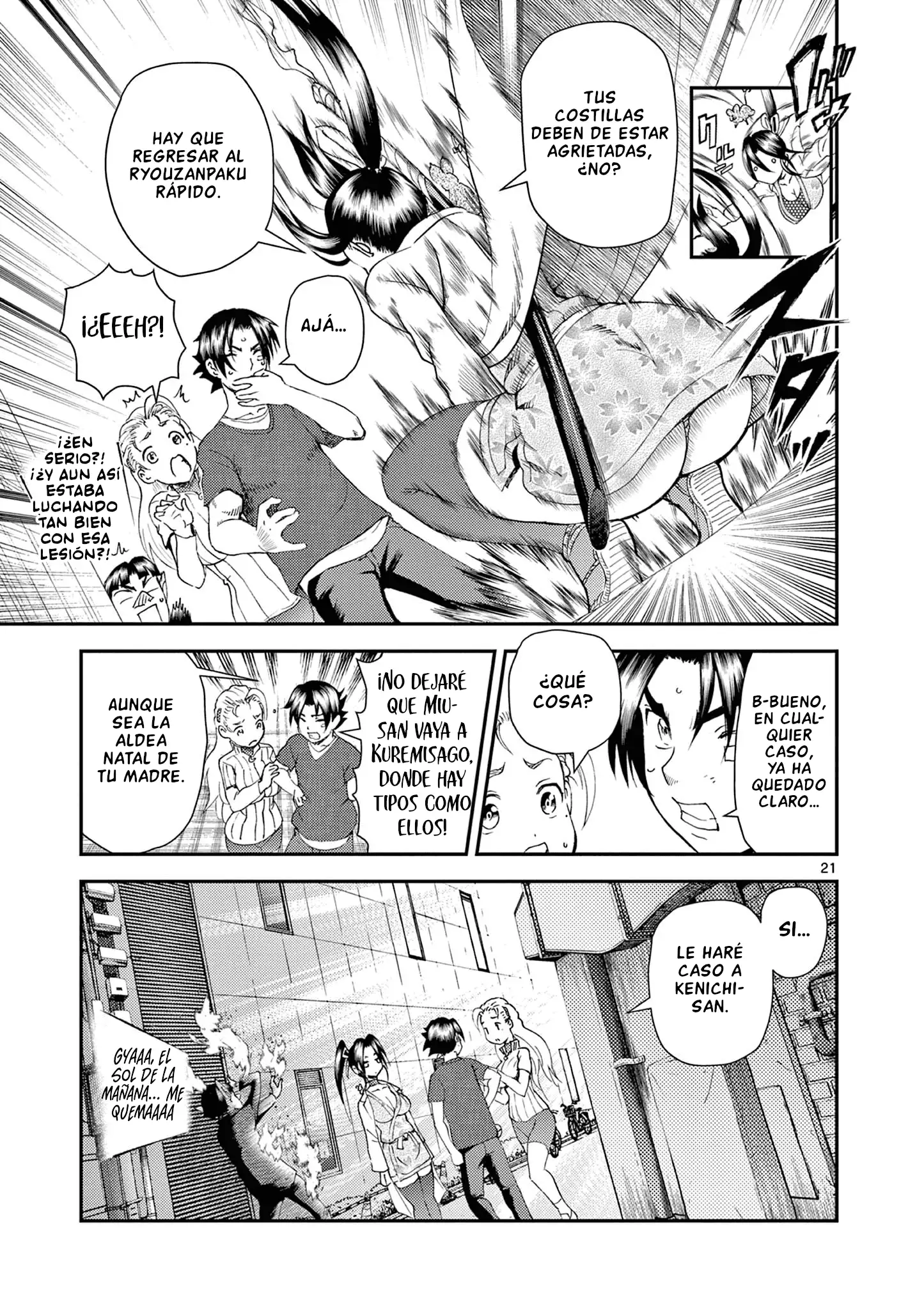 Página 21 del Manga