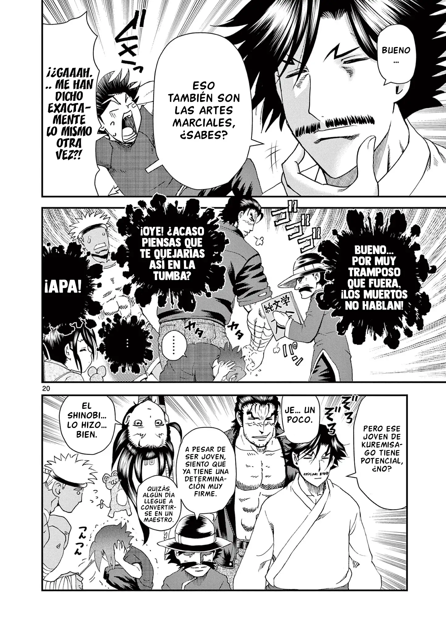 Página 20 del Manga