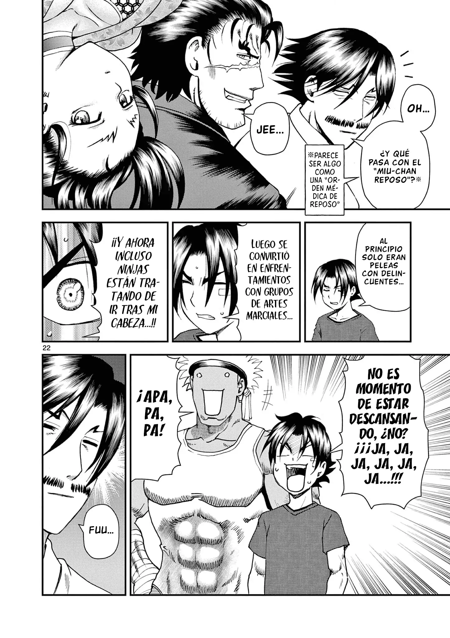 Página 22 del Manga