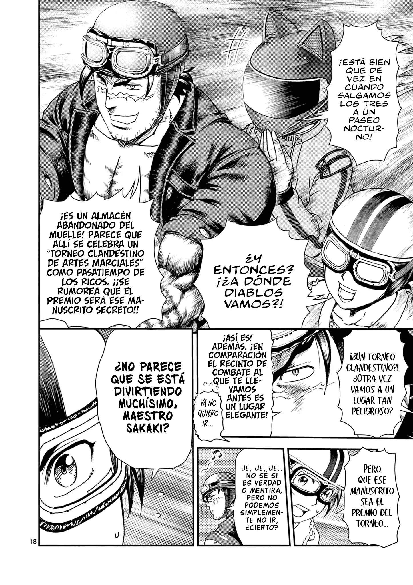 Página 18 del Manga