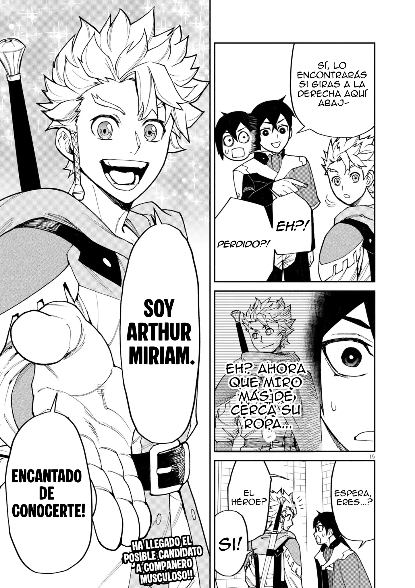 Página 15 del Manga