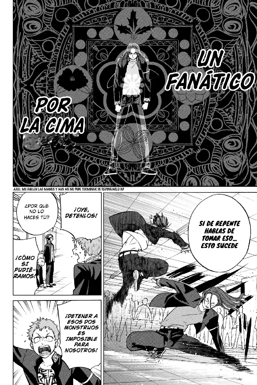 Página 132 del Manga
