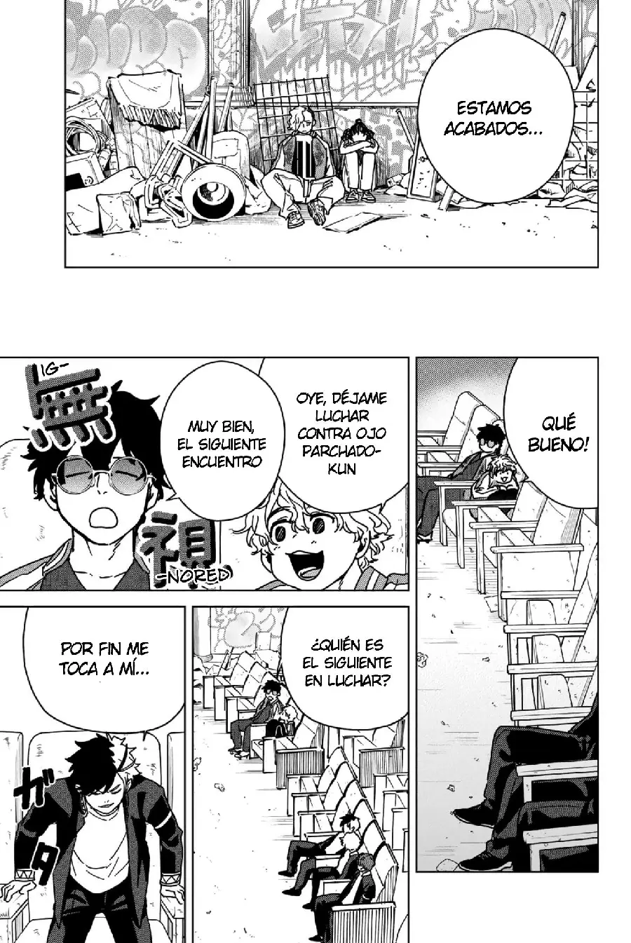 Página 157 del Manga