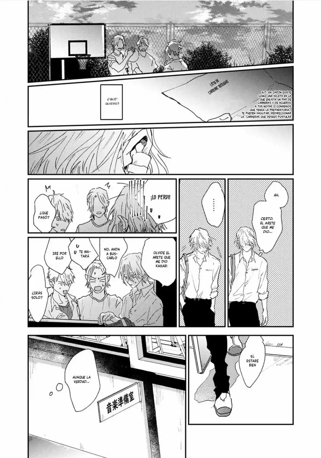 Página 20 del Manga