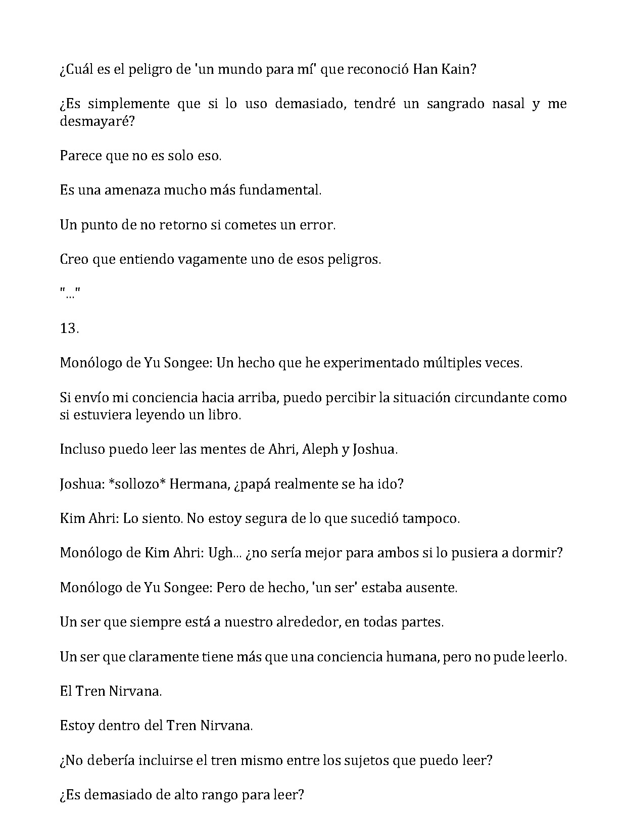 Página 13 del Manga