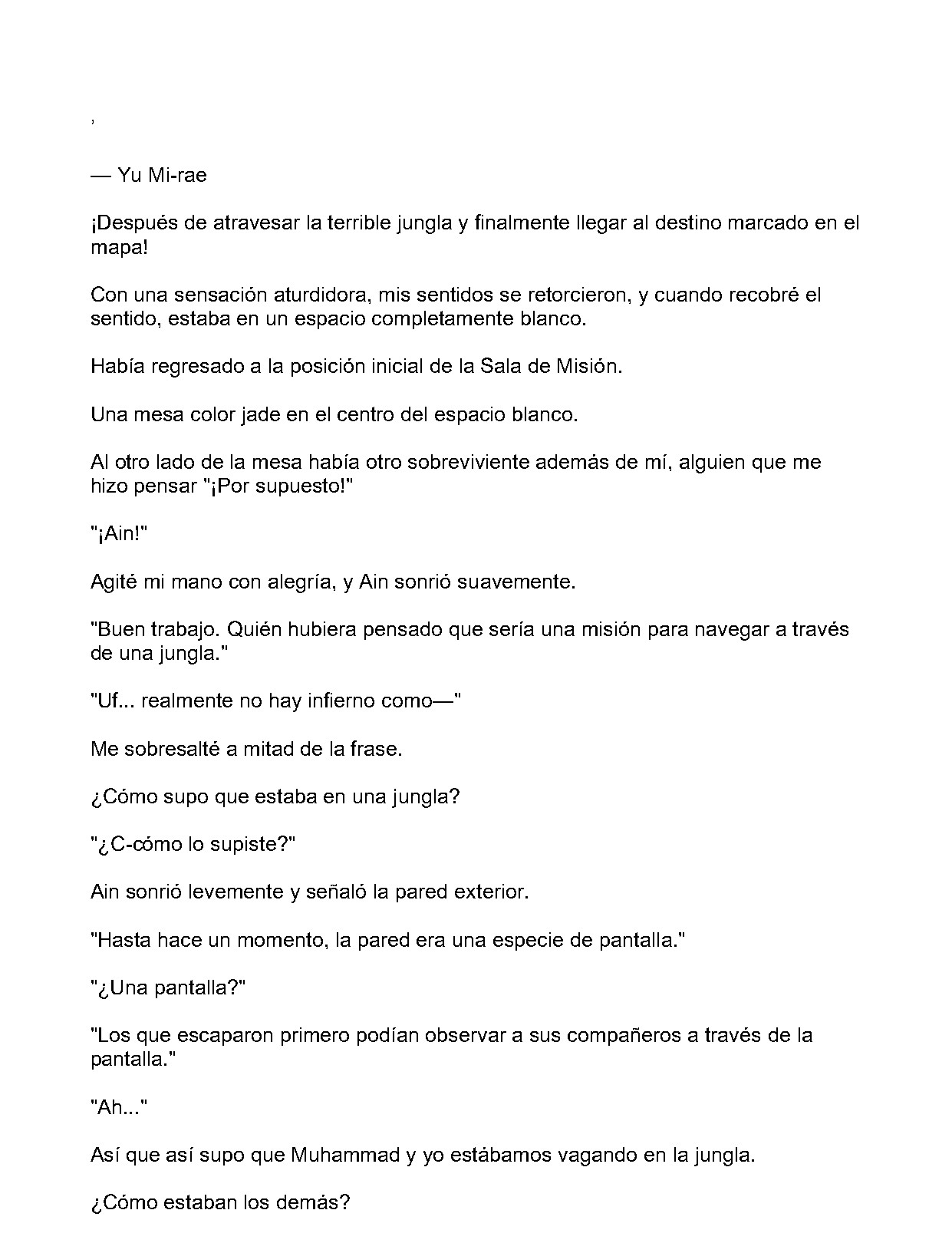 Página 4 del Manga