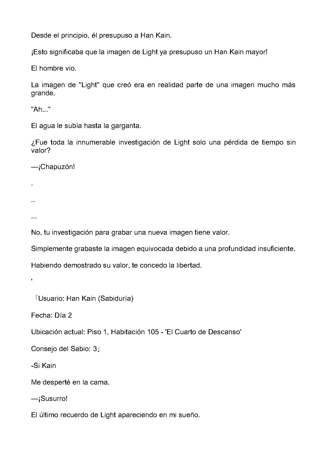 Página 6 del Manga