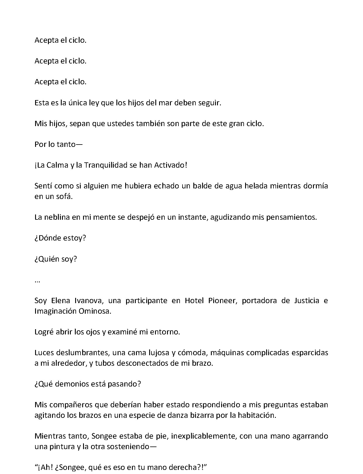 Página 8 del Manga