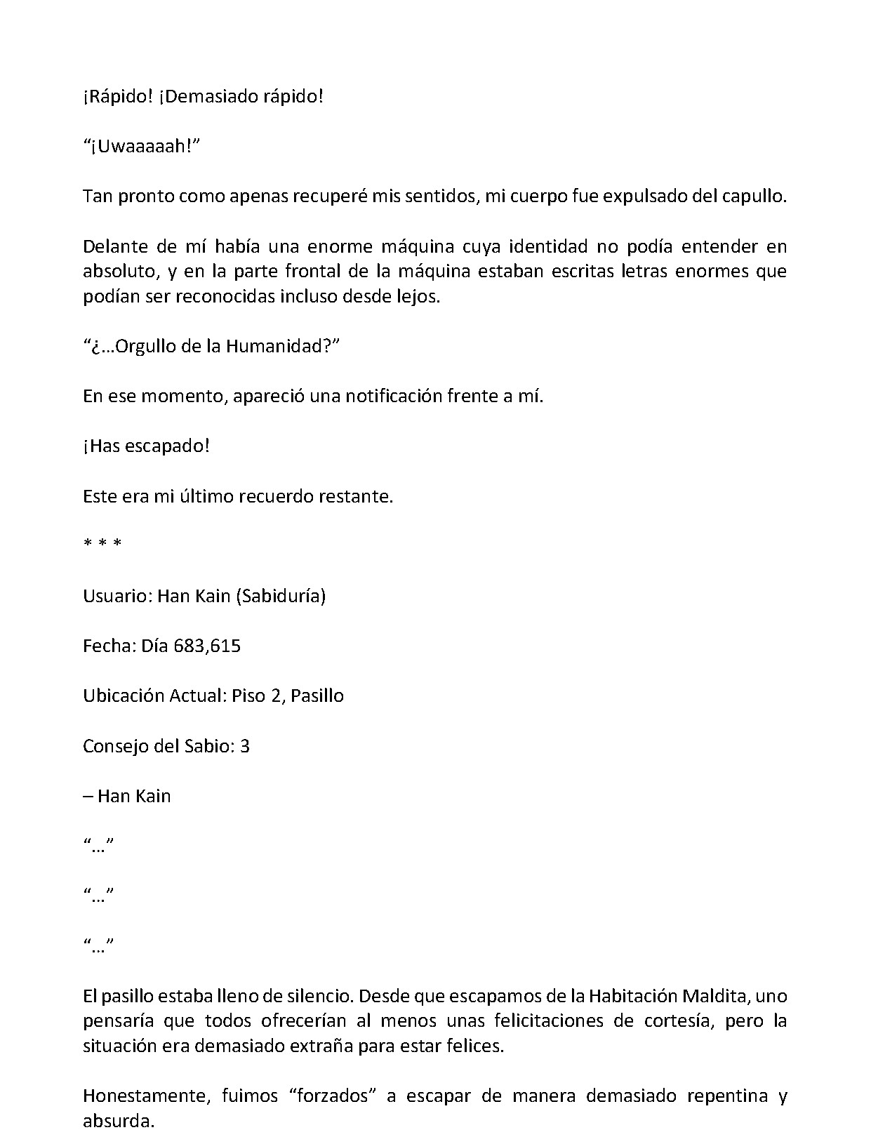 Página 8 del Manga