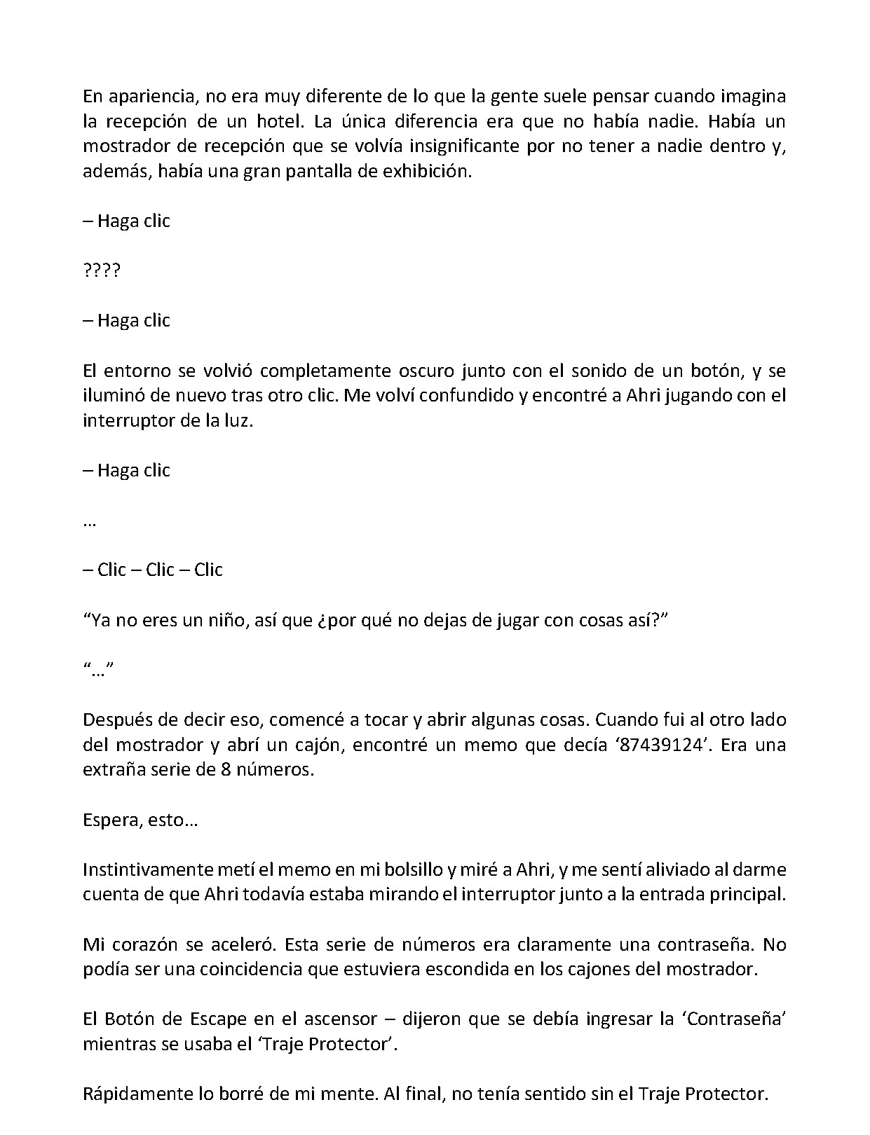 Página 6 del Manga