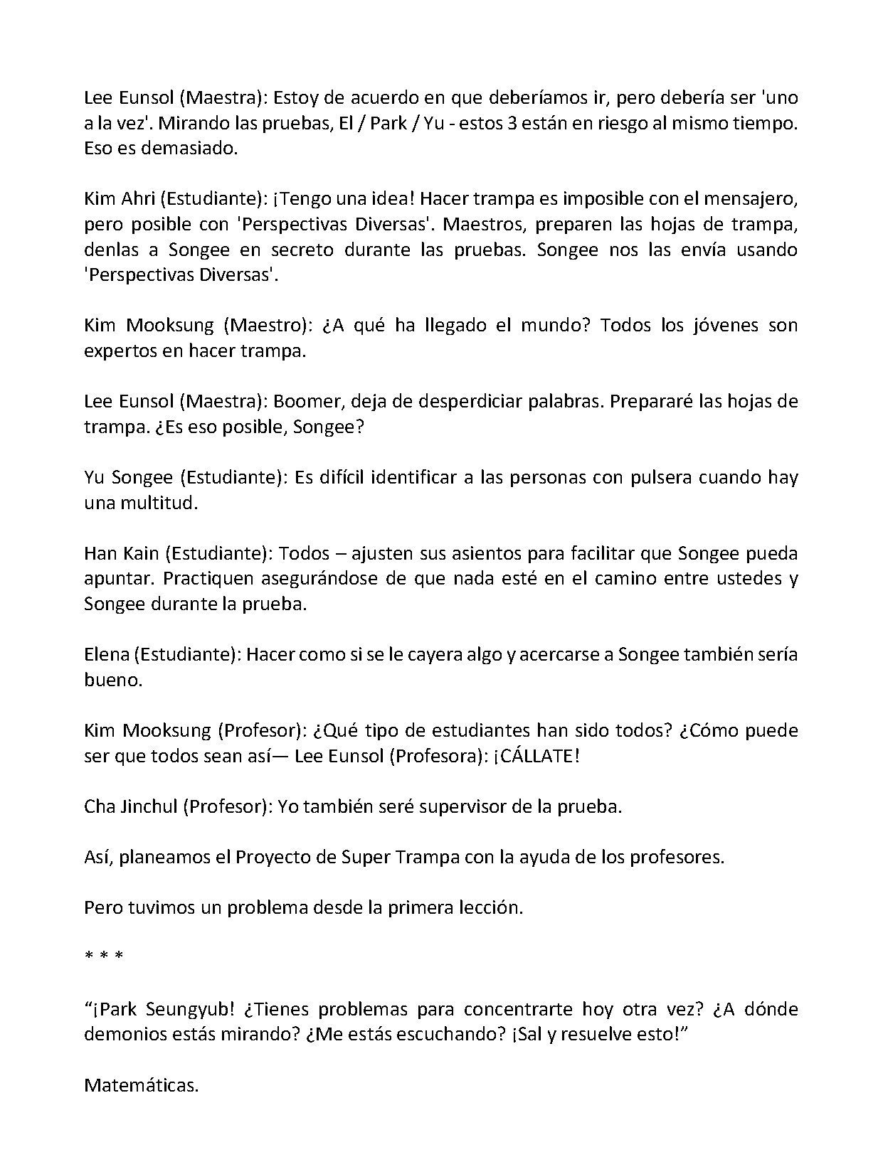 Página 6 del Manga
