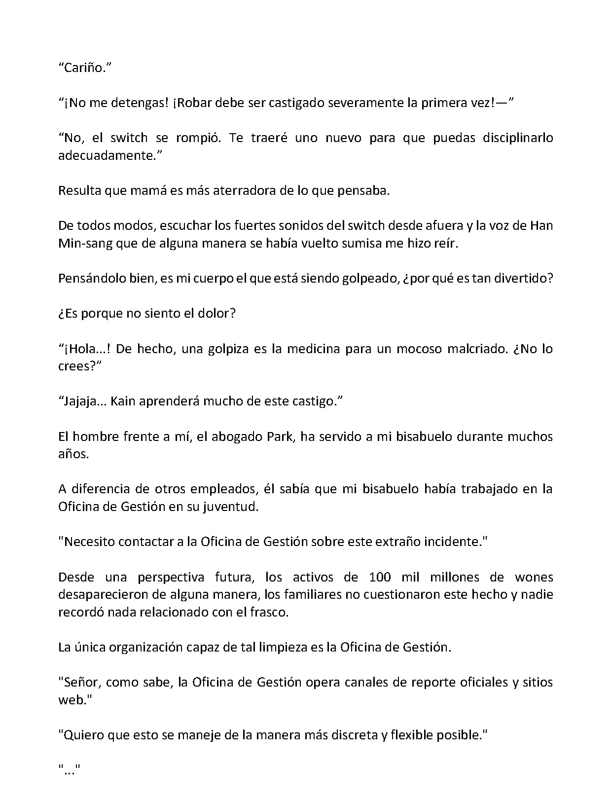 Página 8 del Manga