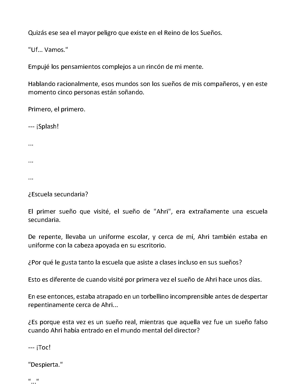 Página 8 del Manga