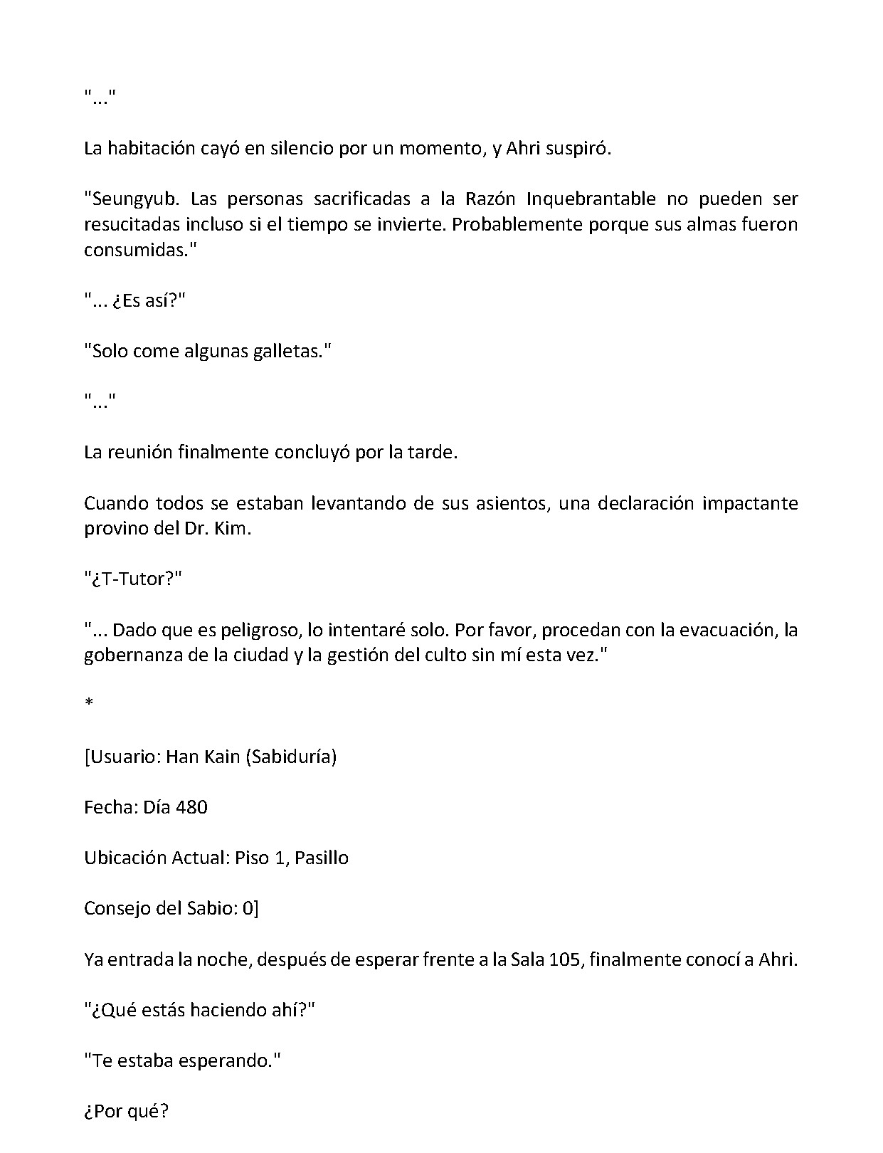 Página 8 del Manga