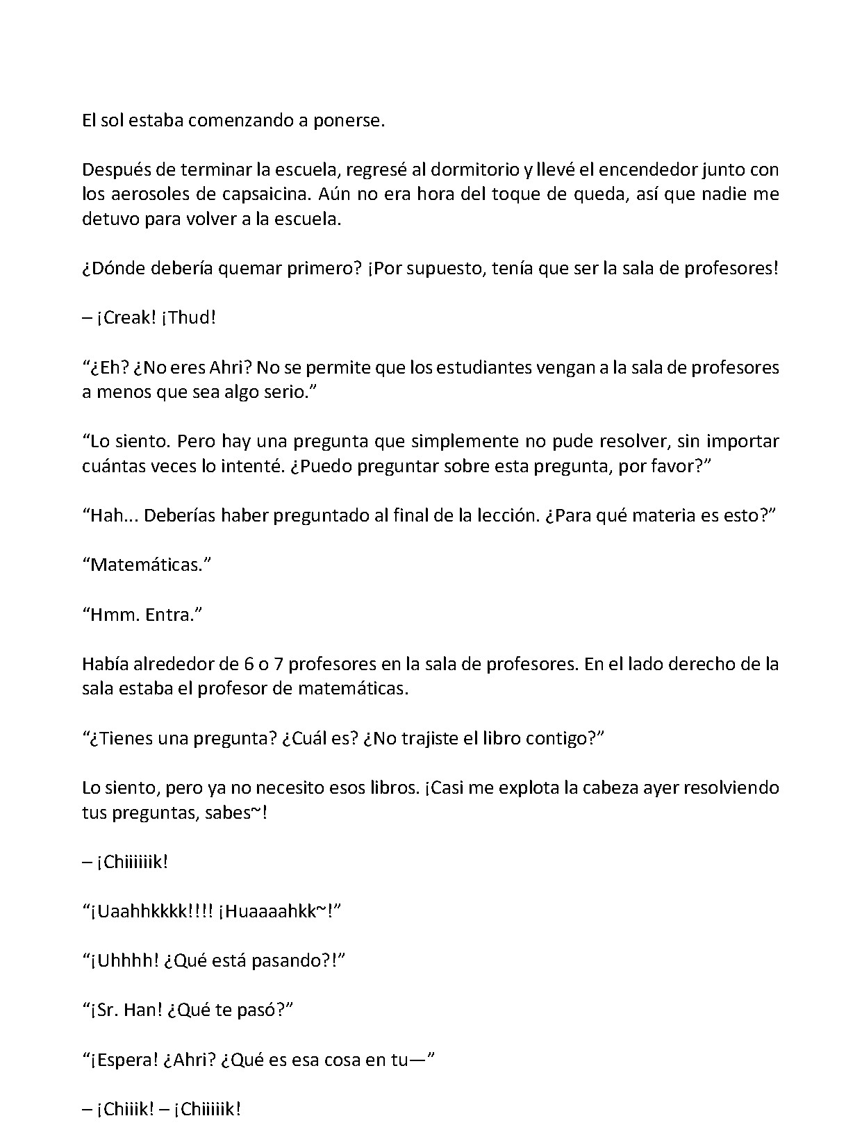 Página 6 del Manga