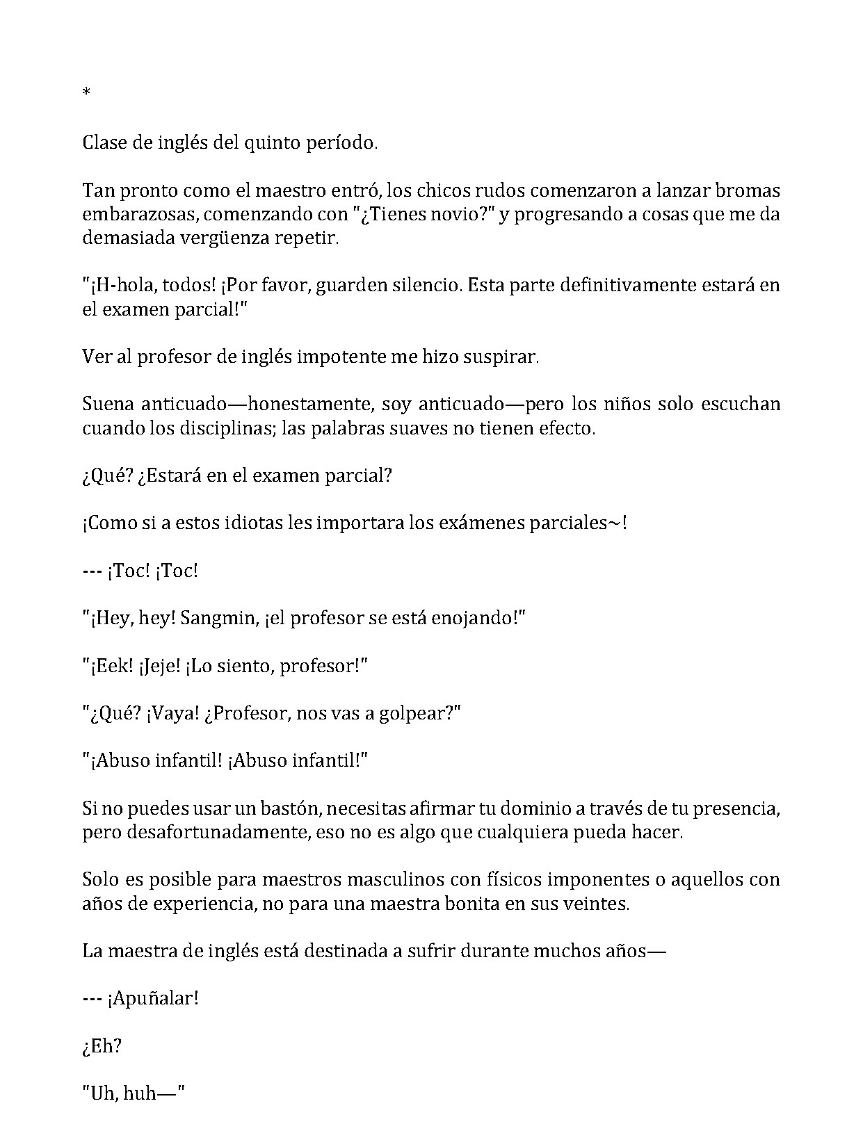 Página 6 del Manga
