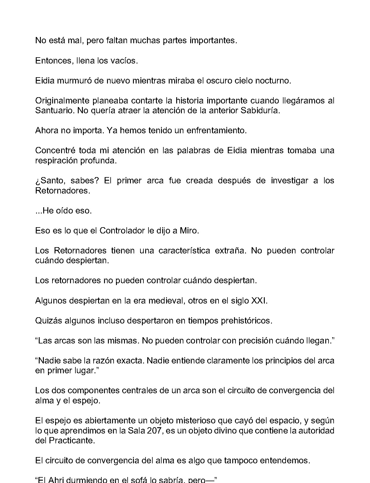 Página 8 del Manga