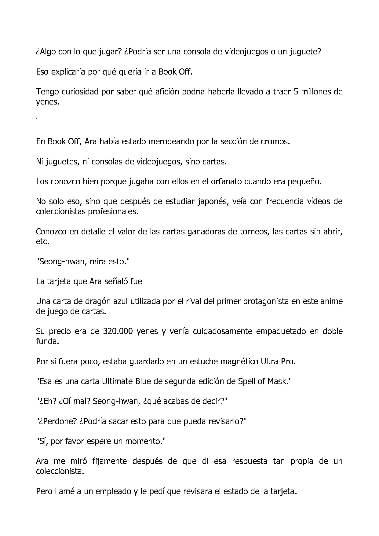 Página 8 del Manga