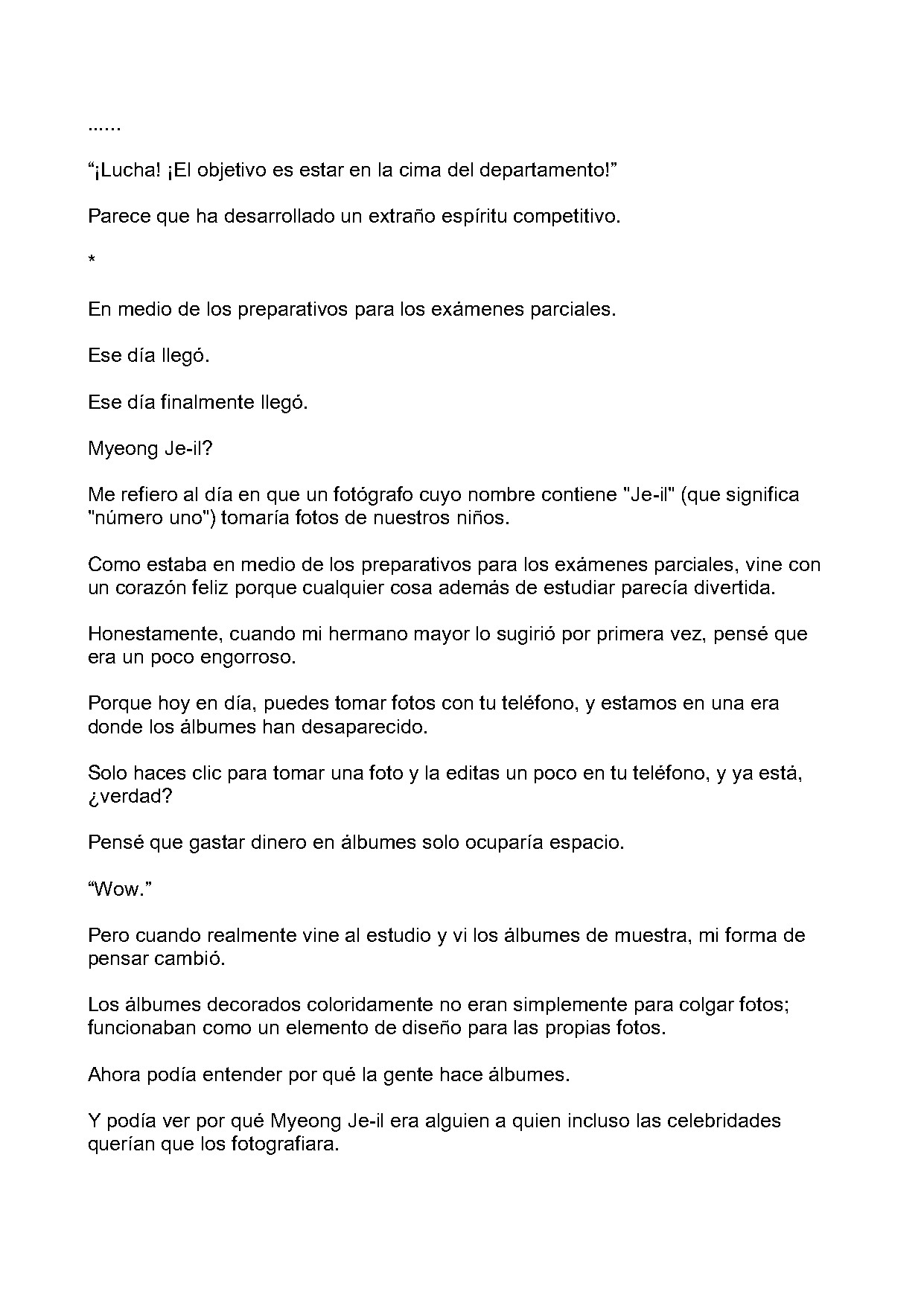 Página 6 del Manga