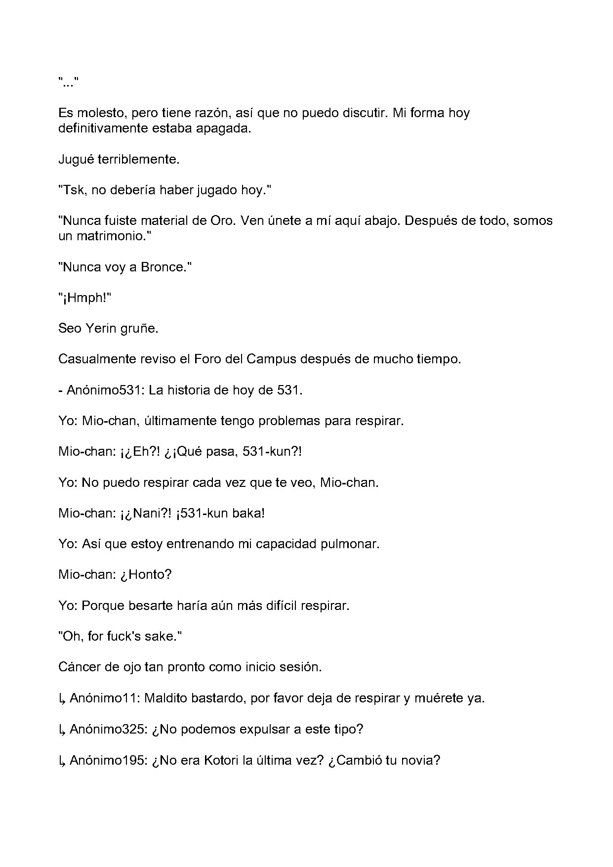 Página 8 del Manga