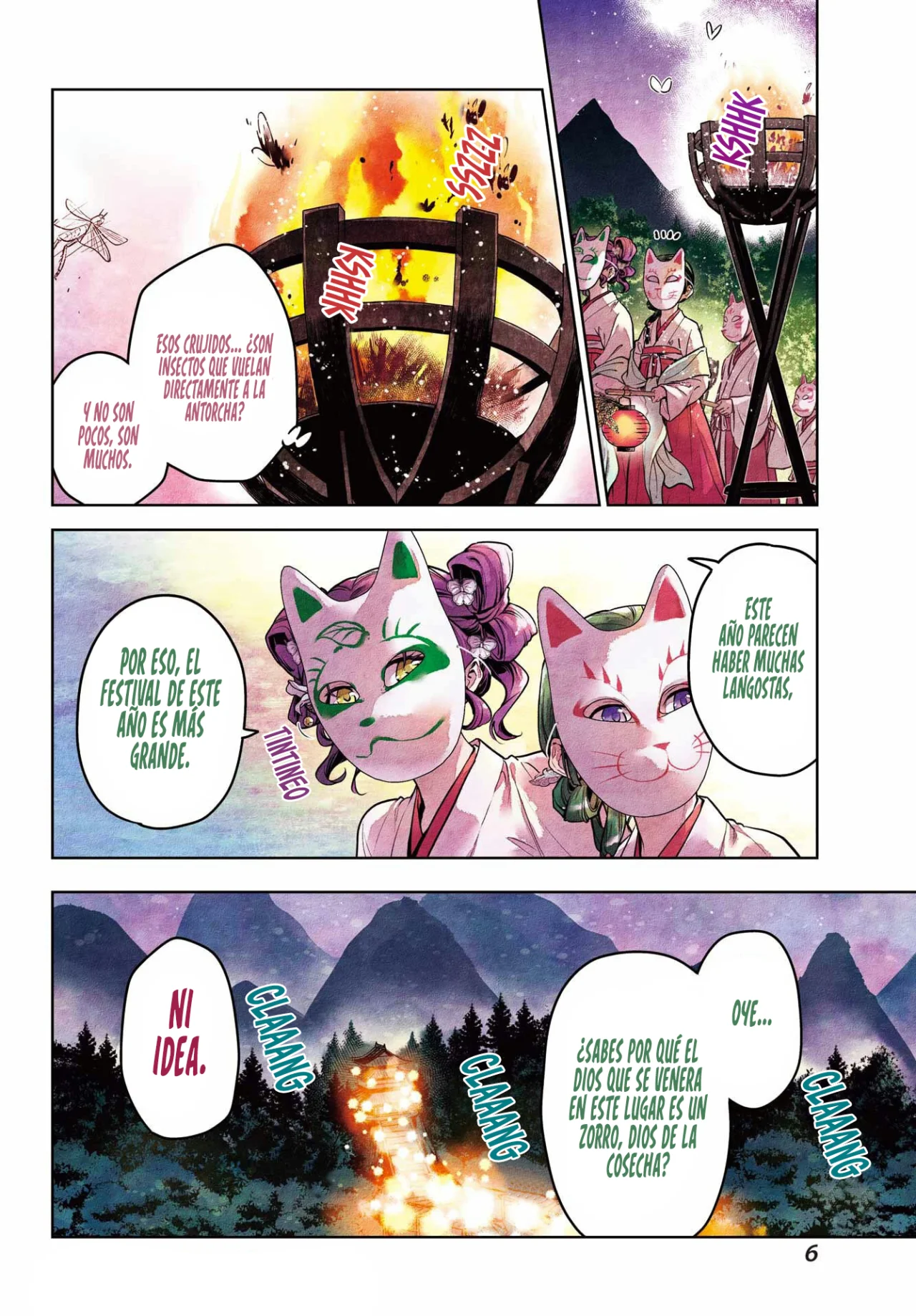 Página 6 del Manga