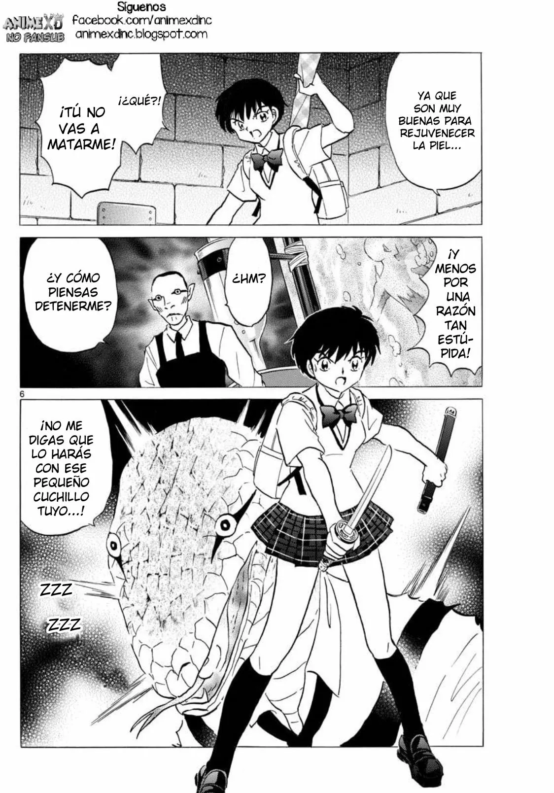 Página 6 del Manga