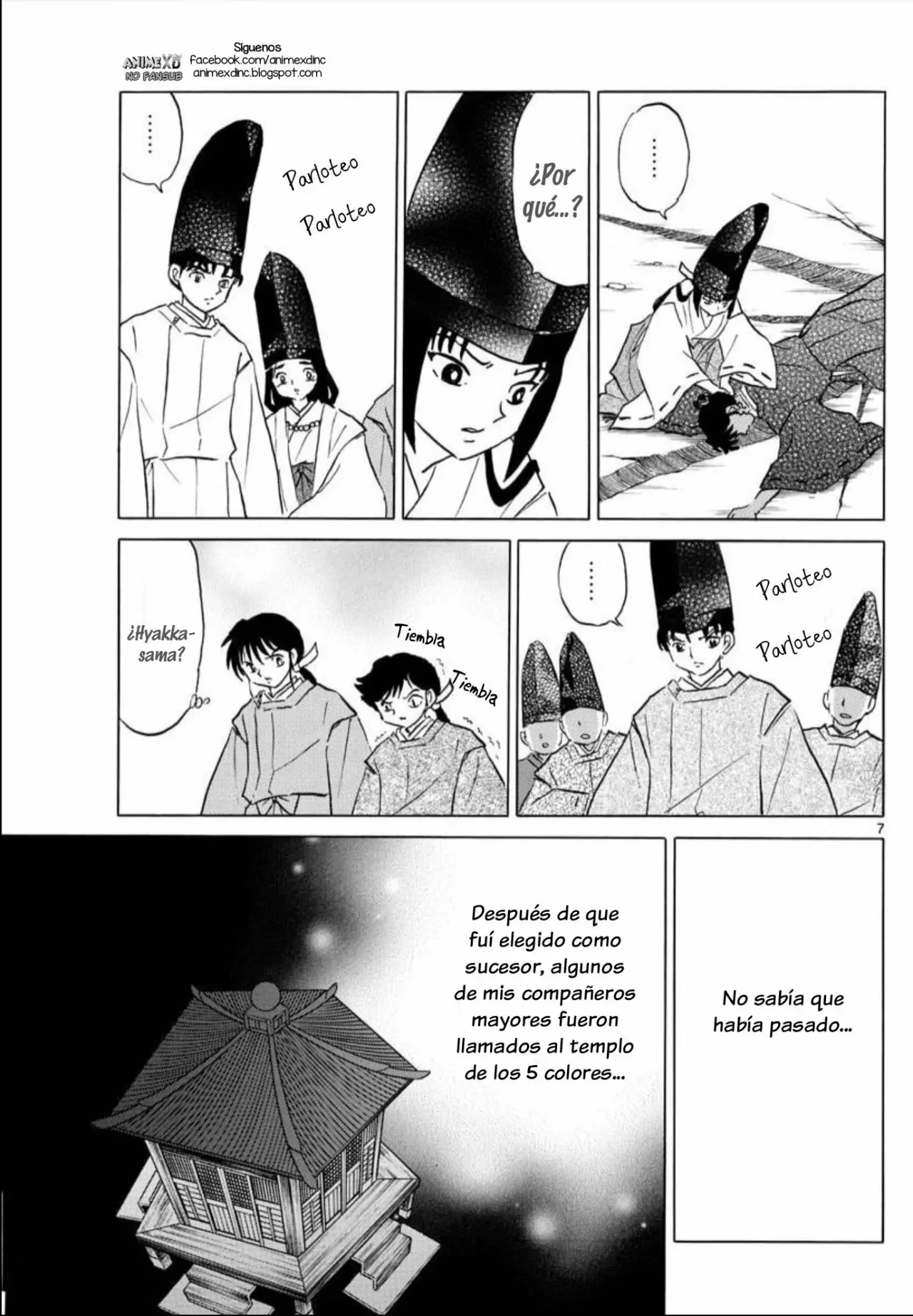 Página 8 del Manga