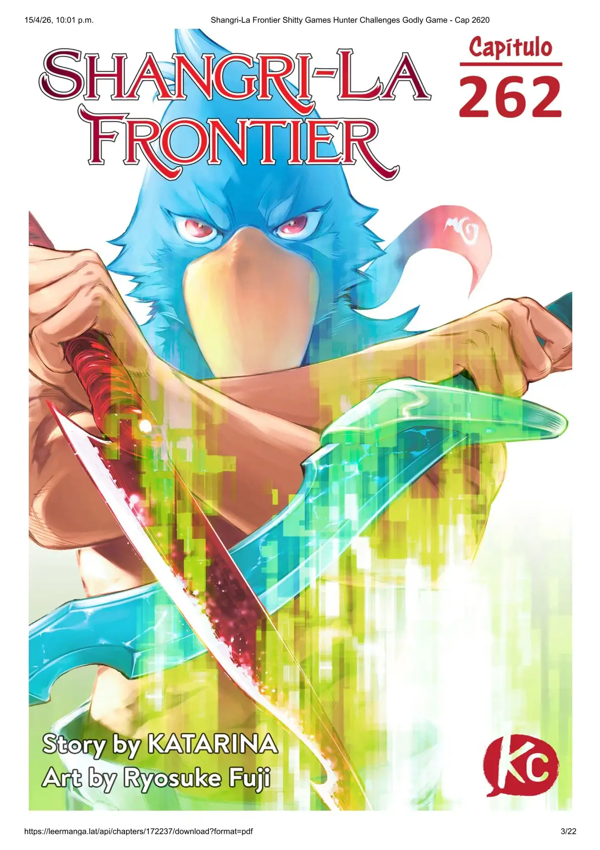 Página 3 del Manga