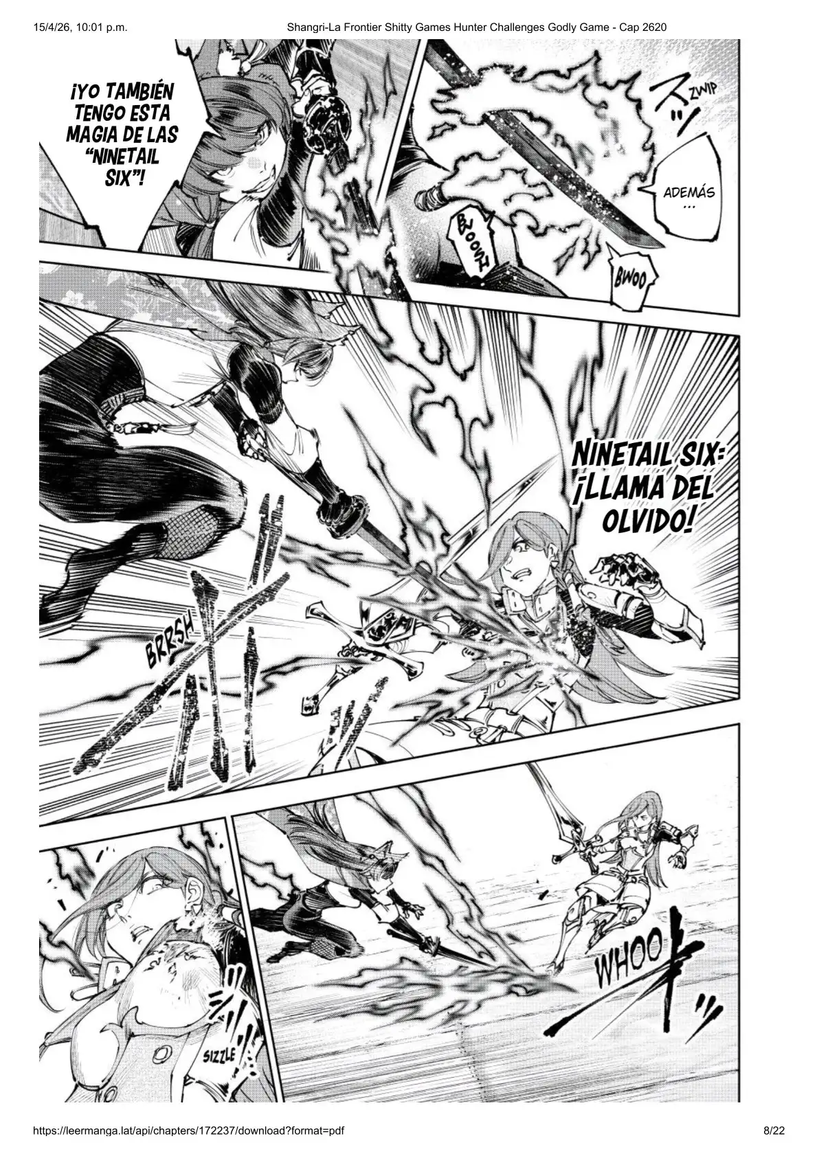Página 8 del Manga