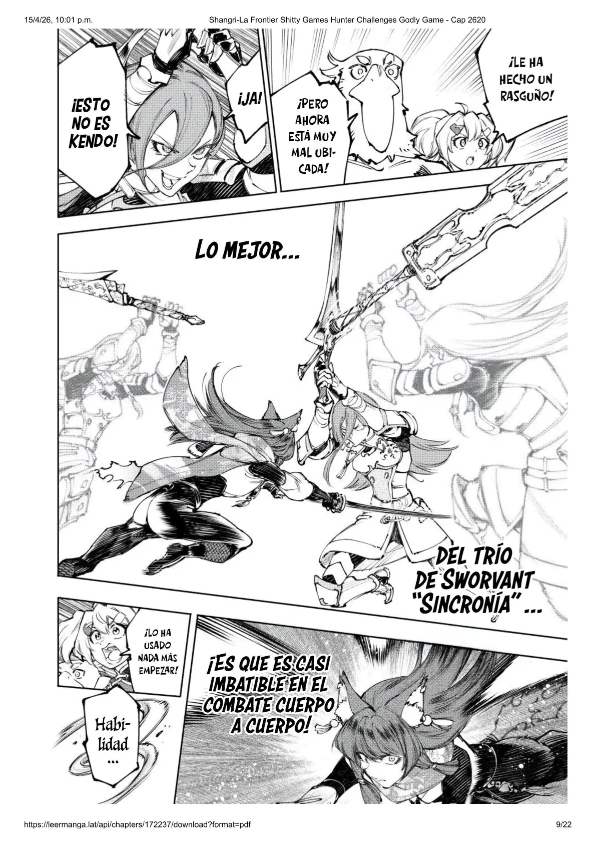 Página 9 del Manga