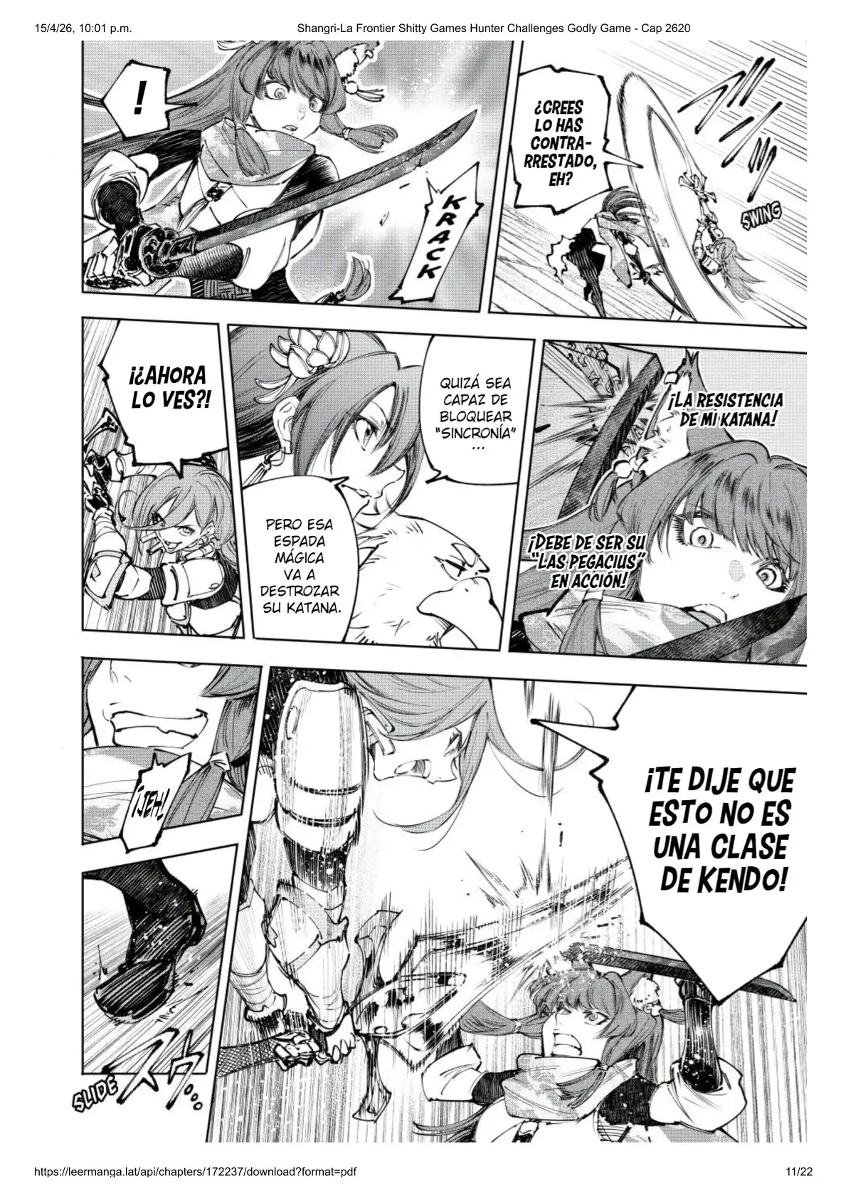 Página 11 del Manga