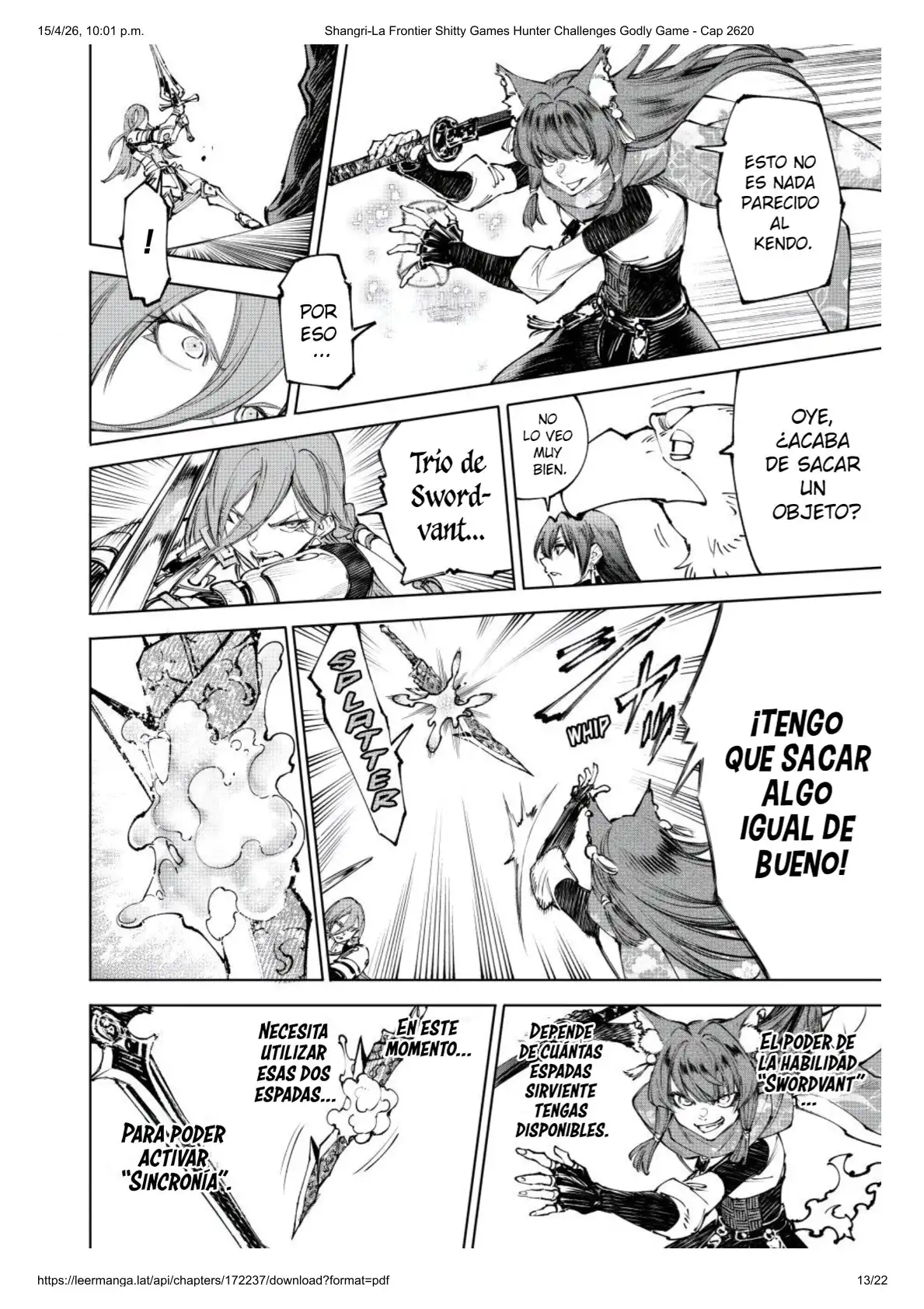 Página 13 del Manga
