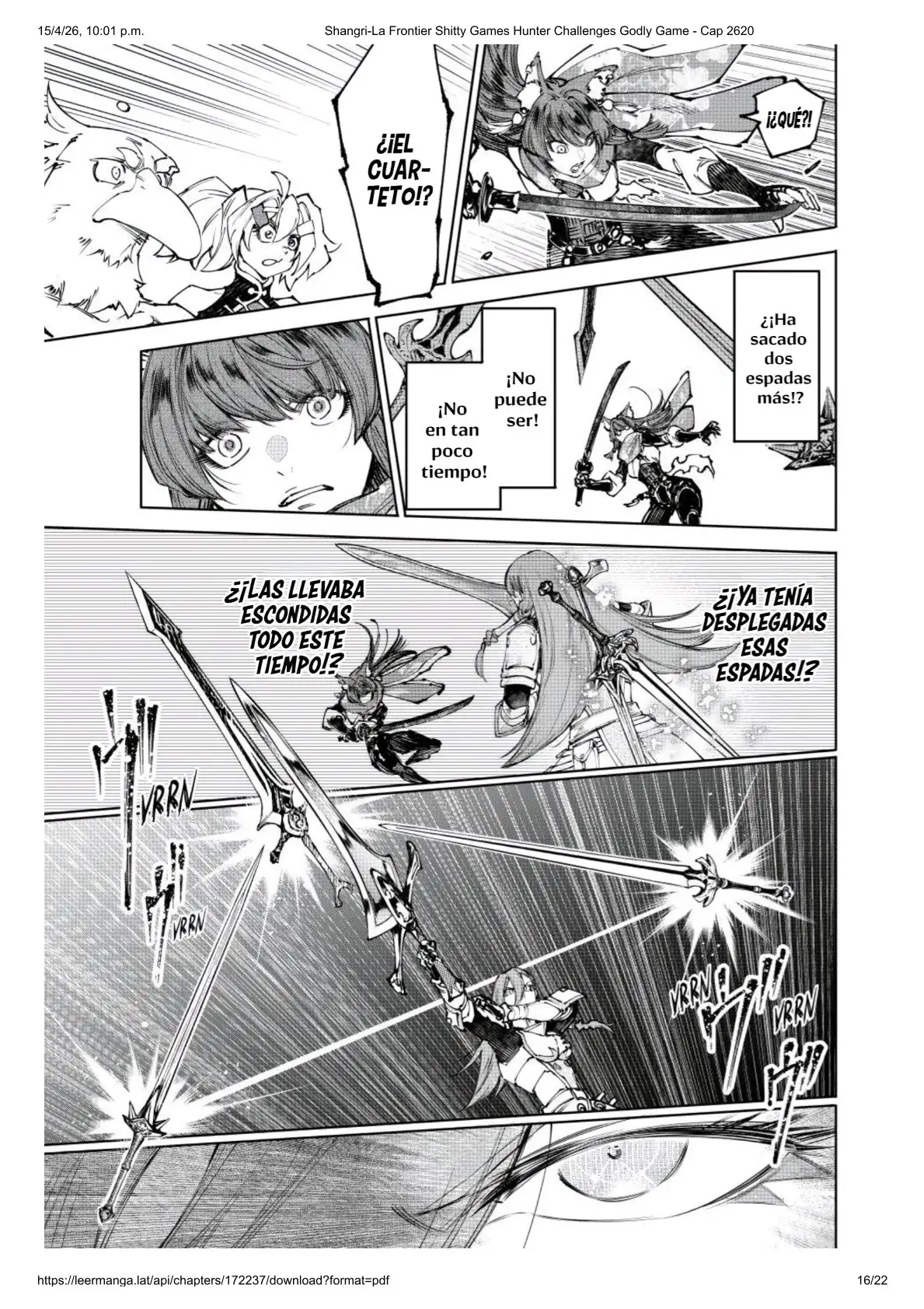 Página 16 del Manga