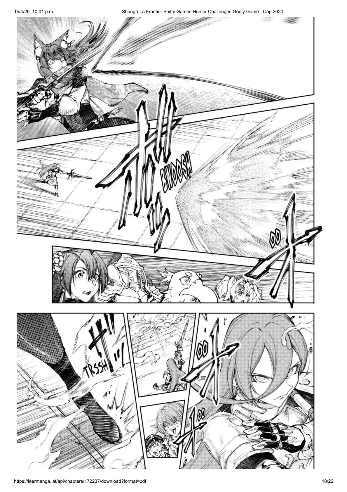 Página 18 del Manga