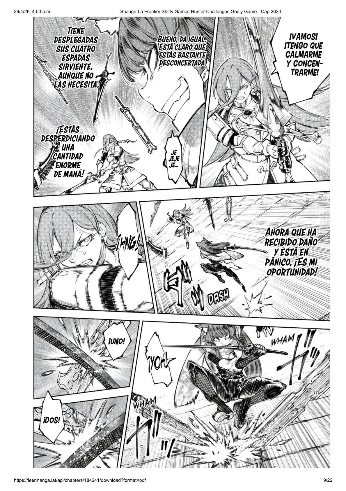 Página 9 del Manga