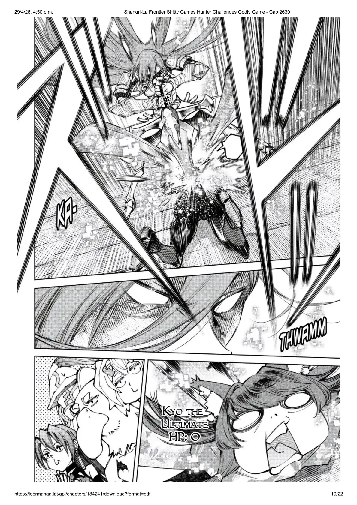 Página 19 del Manga