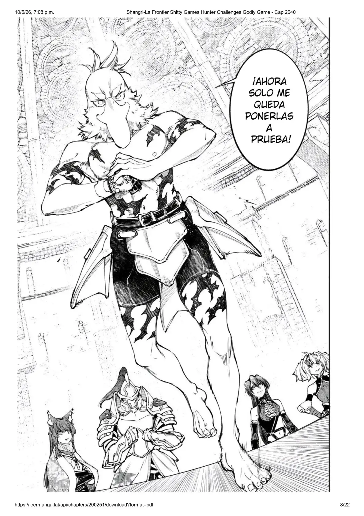 Página 8 del Manga