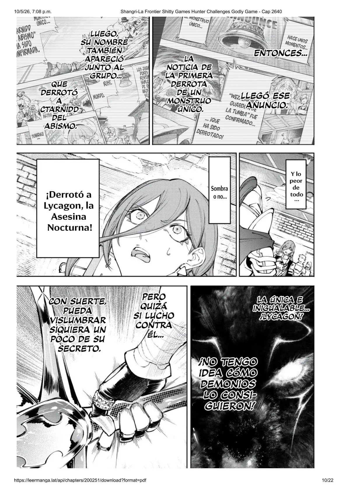 Página 10 del Manga