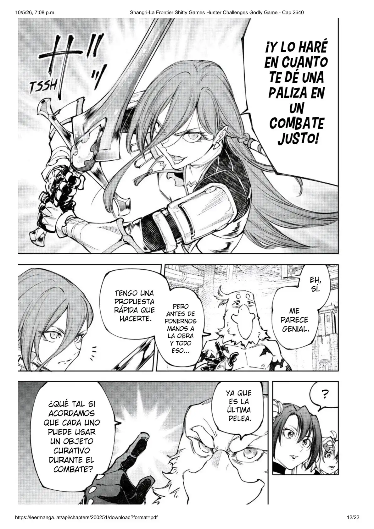 Página 12 del Manga