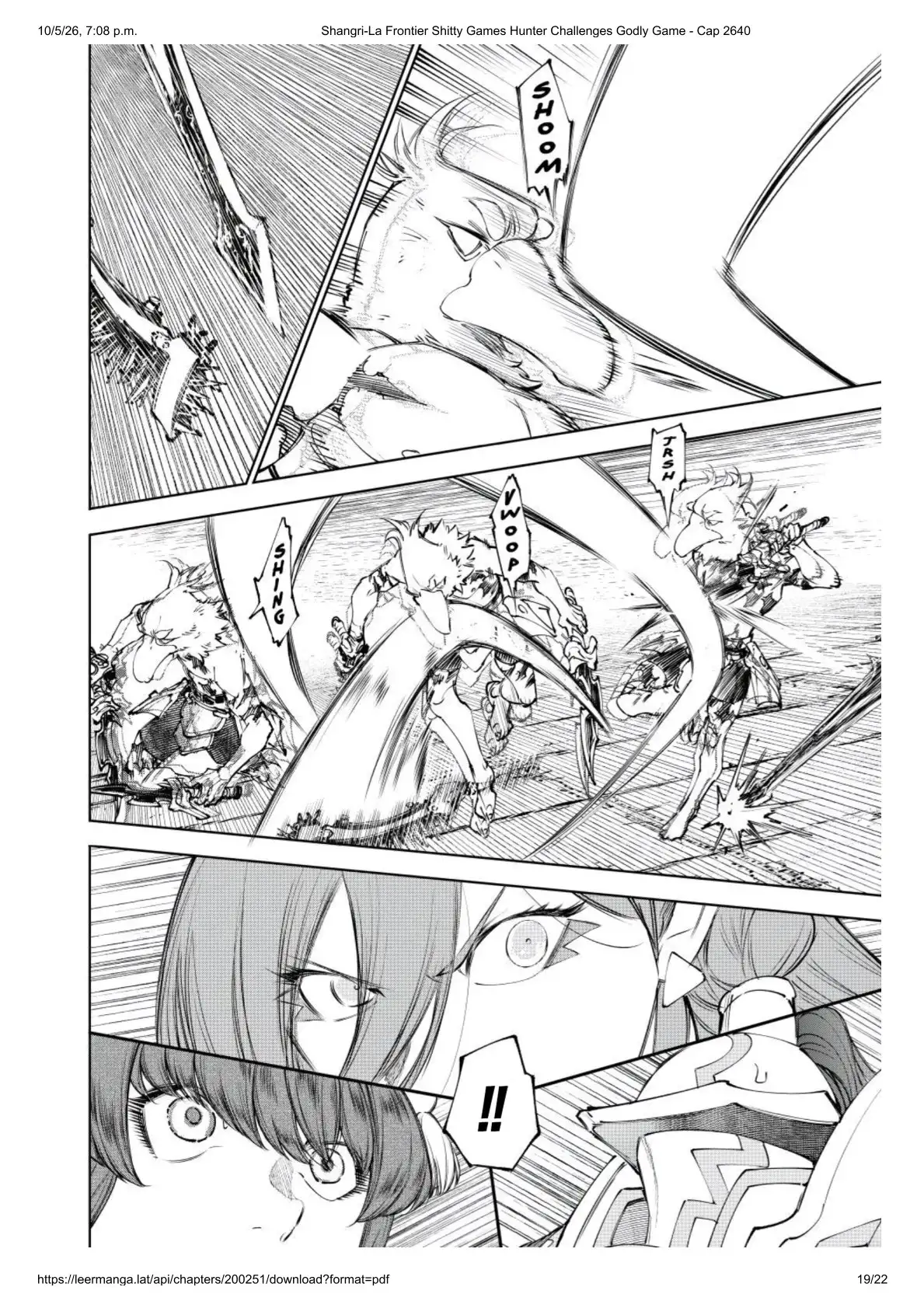 Página 19 del Manga